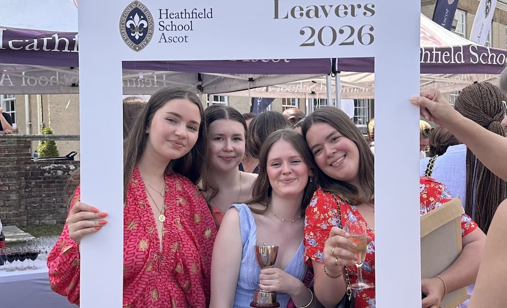 Heathfield School students celebrate A Level success